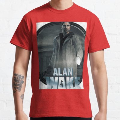 Alan Wake Character T Shirt - Alan Wake Store